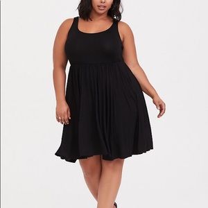 Torrid Black Knit Fit Flare